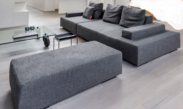 SALON SUR&PLUS TEKTON, Huis en Inrichting, Banken | Bankstellen, Ophalen, 100 tot 125 cm, Zo goed als nieuw, Rechte bank