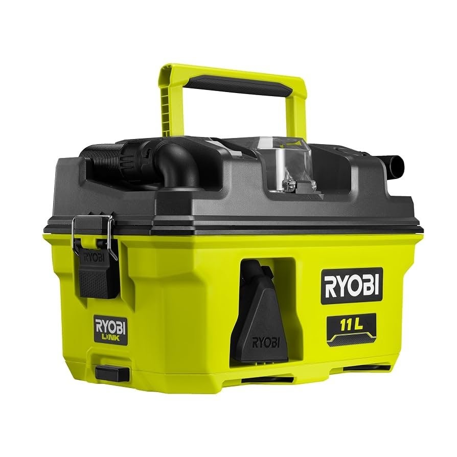 Ryobi RV1811-0 Nat- en Droogzuiger 11L, Witgoed en Apparatuur, Overige merken, Draadloos, Ophalen of Verzenden, Zo goed als nieuw