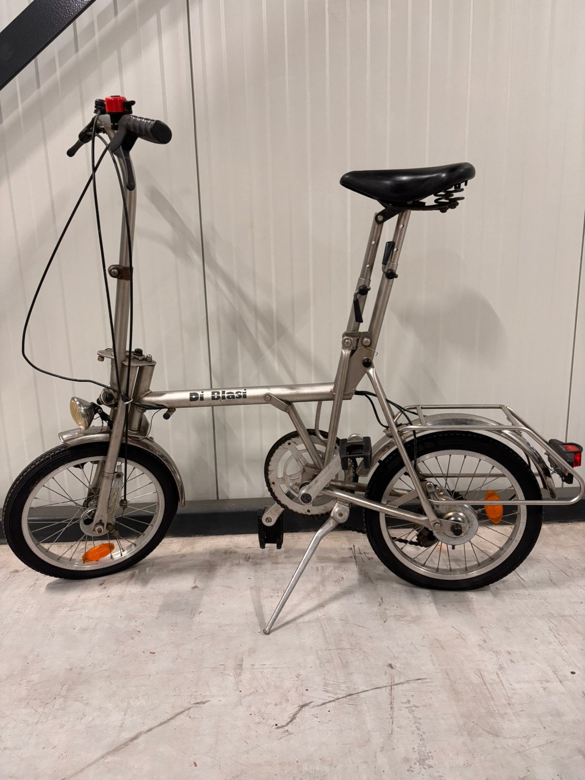 Di Blasi compact vouwfietsje met originele hoes, Ophalen, Gebruikt, 16 tot 18 inch, Versnellingen
