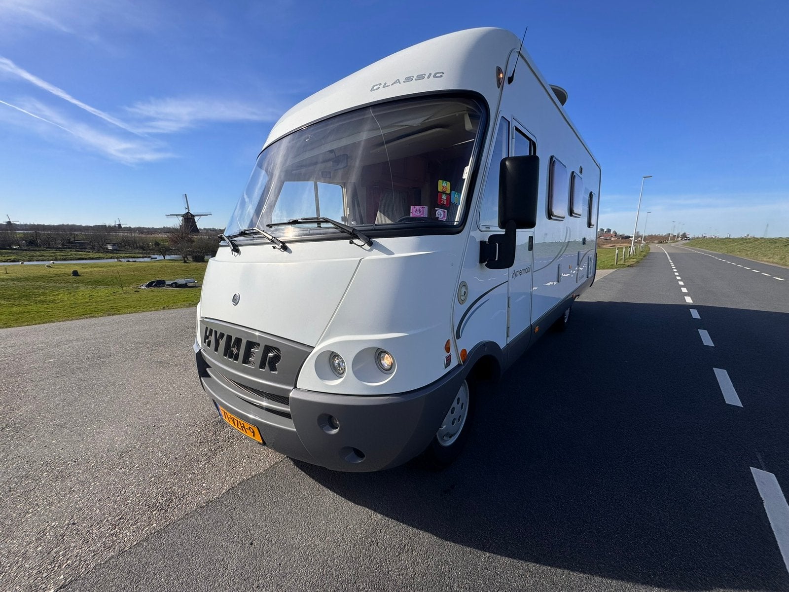 Hymer B655 2.8 diesel prachtige camper, Fiat, Gaslek-detector, Treinzit, Particulier