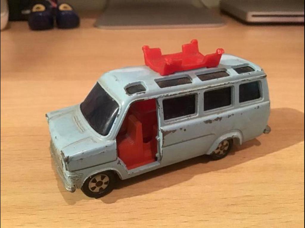 Ford Transit van Siku., Hobby en Vrije tijd, Modelauto's | 1:50, Ophalen of Verzenden, Gebruikt, Bus of Vrachtwagen, SIKU