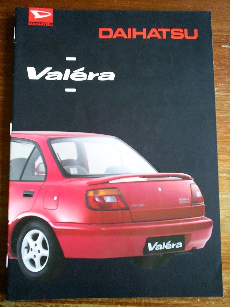 Daihatsu Valera 1995 16 pag., Verzenden, Zo goed als nieuw, Overige merken