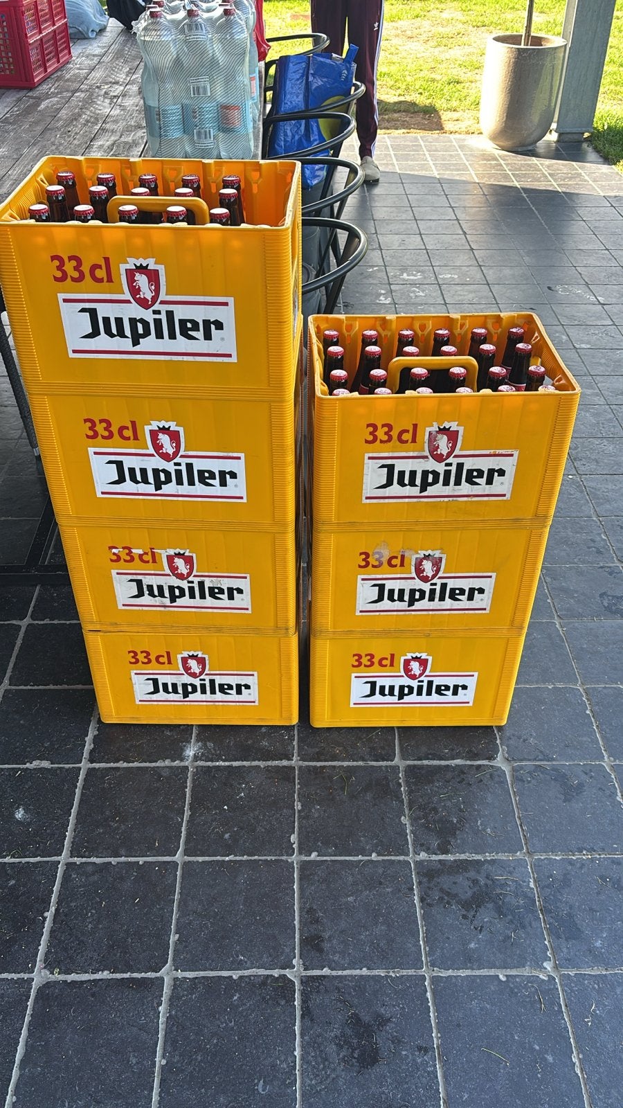 Jupiler pils - 7 kratten, Ophalen of Verzenden, Zo goed als nieuw, Jupiler