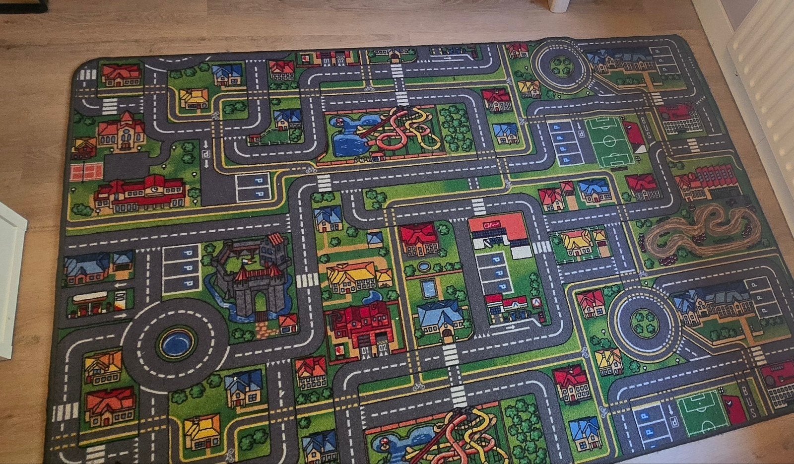 Speelkleed/ verkeerskleed (140x200 cm), Ophalen, Gebruikt