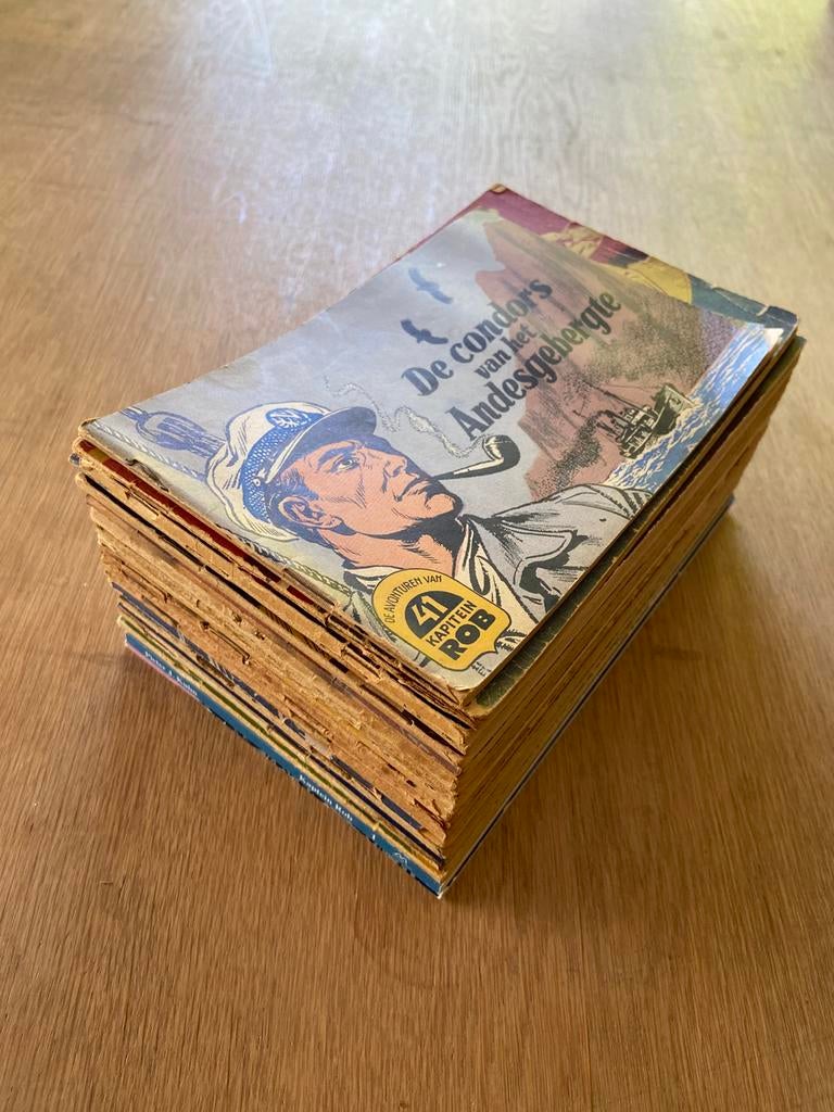 Kapitein Rob oblong uitgaven 20x, Complete serie of reeks, Ophalen of Verzenden, Zo goed als nieuw