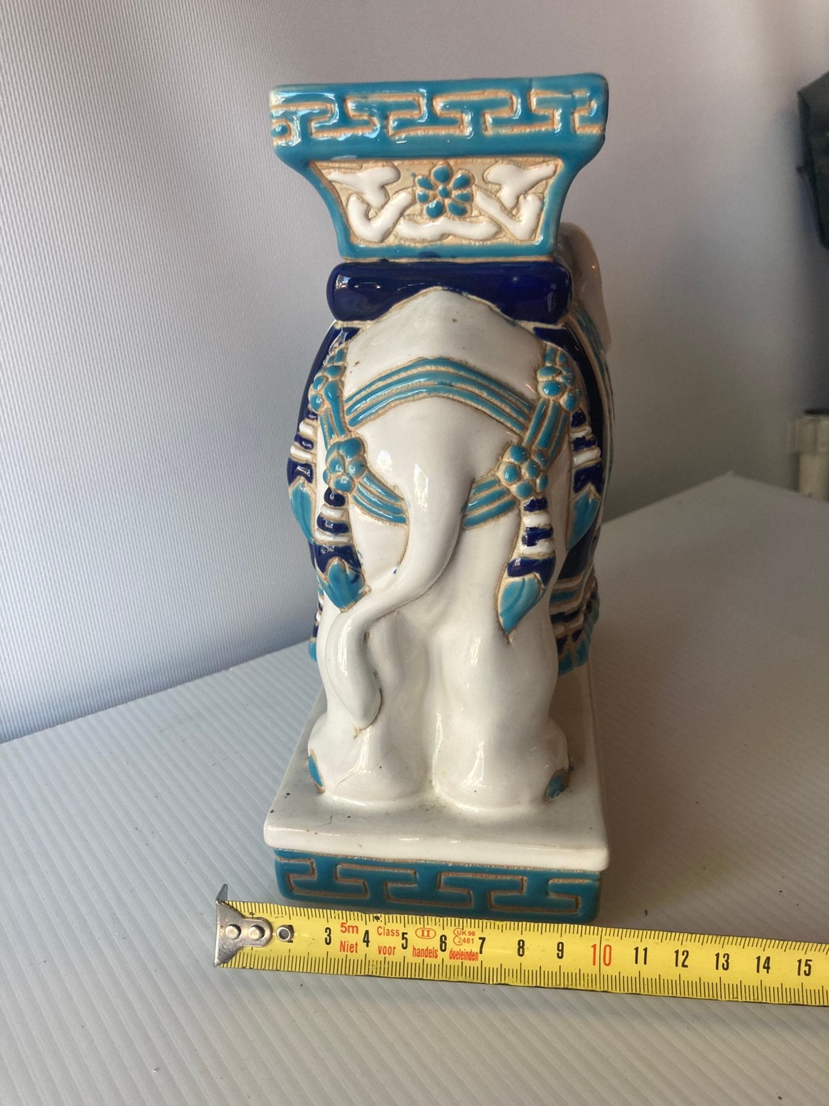 Vintage Keramieke Olifant, Antiek en Kunst, Antiek | Keramiek en Aardewerk, Ophalen