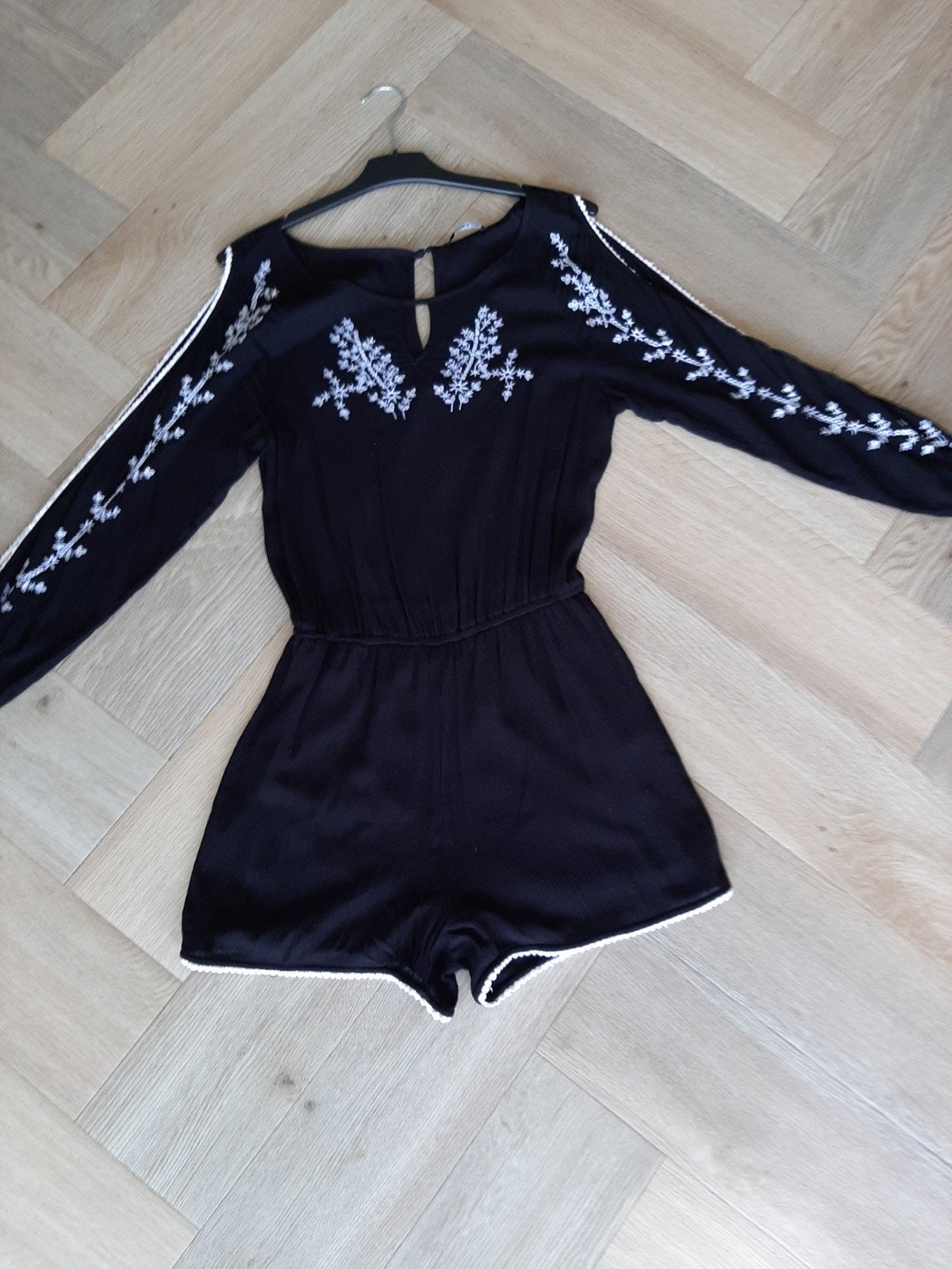 Jumpsuit zwart-wit maat 38 Only, Maat 38/40 (M), Only, Zwart, Ophalen of Verzenden