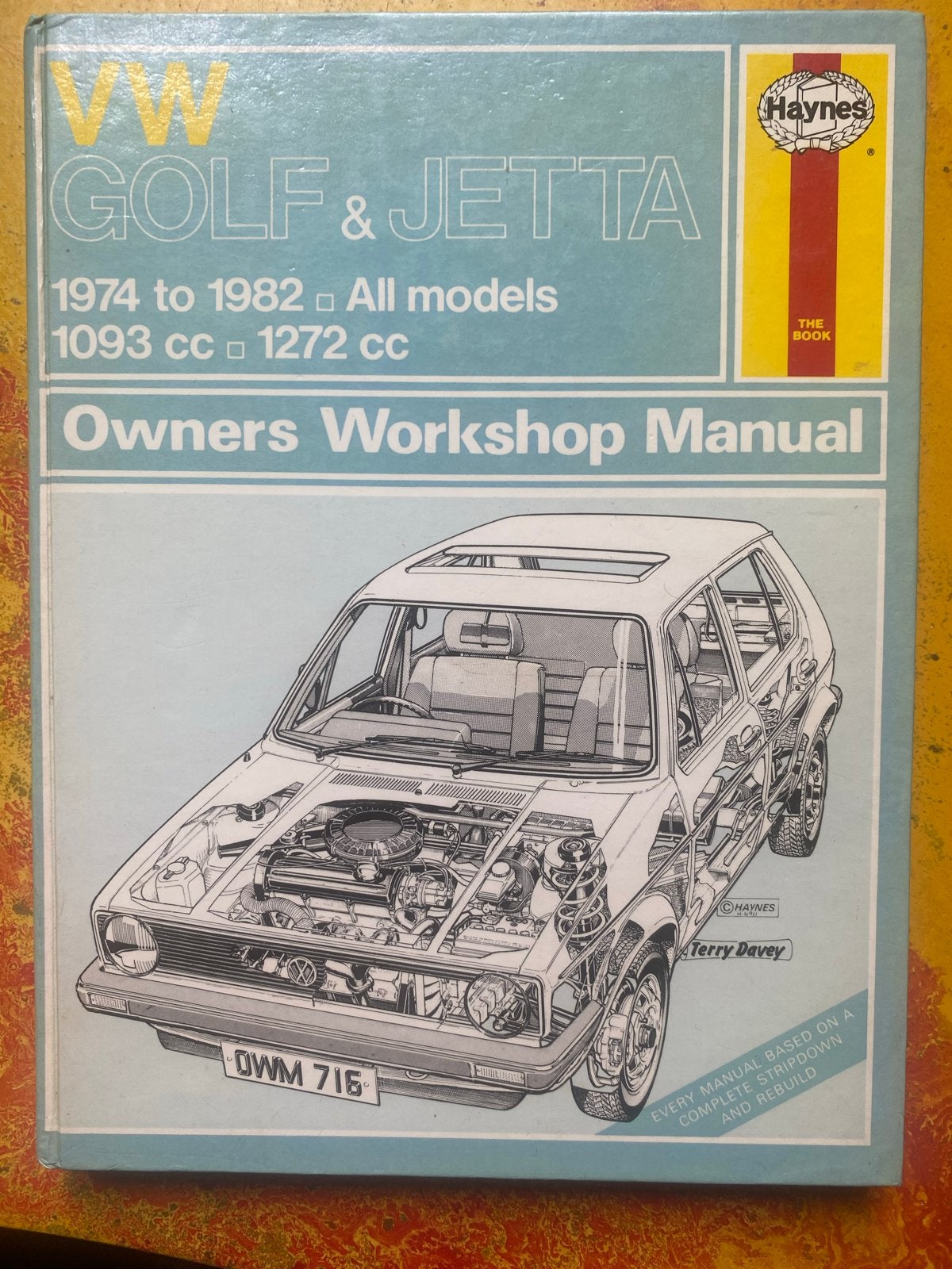 Haynes VW Golf & Jetta Owners Workshop Manual 1974-1982, Ophalen of Verzenden, Gelezen, Volkswagen