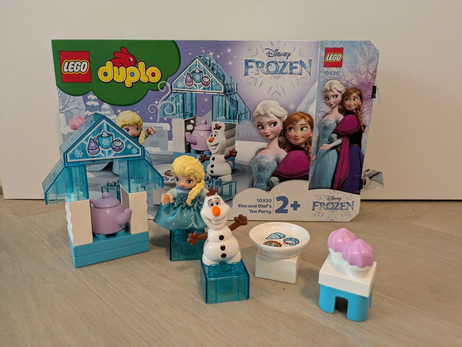 Lego Duplo Disney Frozen 10920 Elsa en Olaf's Theekransje, Gebruikt, Overige thema's, Ophalen of Verzenden, Duplo