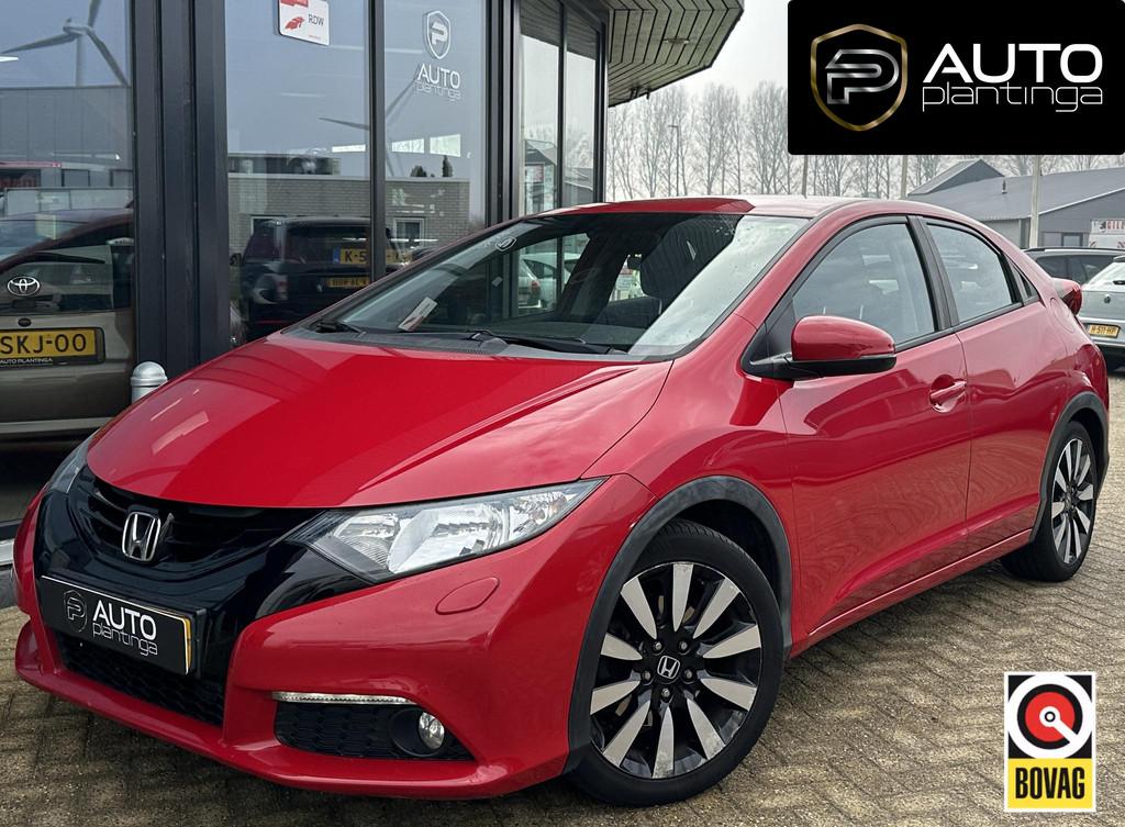 Honda Civic 1.4 Sport LUXE | Trekhaak | Achteruitrijcamera |, Auto's, Honda, Voorwielaandrijving, Stof, Gebruikt, Euro 6