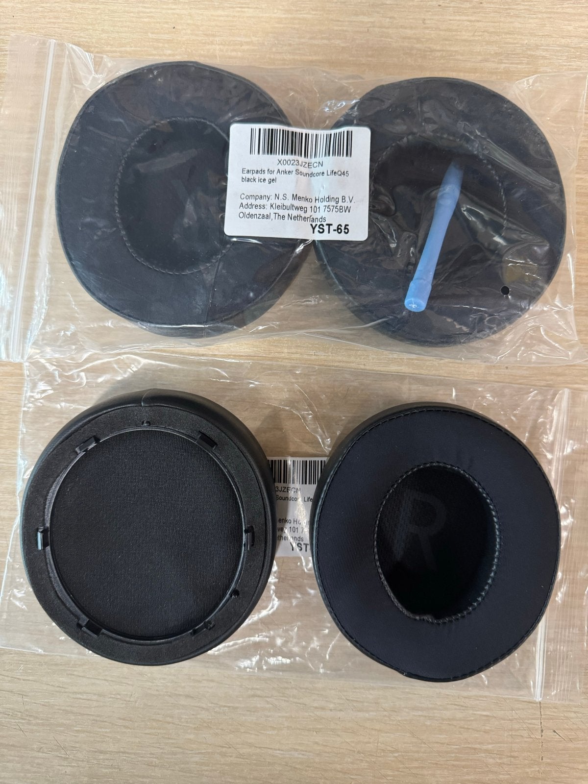 Restpartij 190x Earpads Anker Soundcore LifeQ45 - (Ice Gel), Overige merken, MMOBIEL, Nieuw, Over-ear