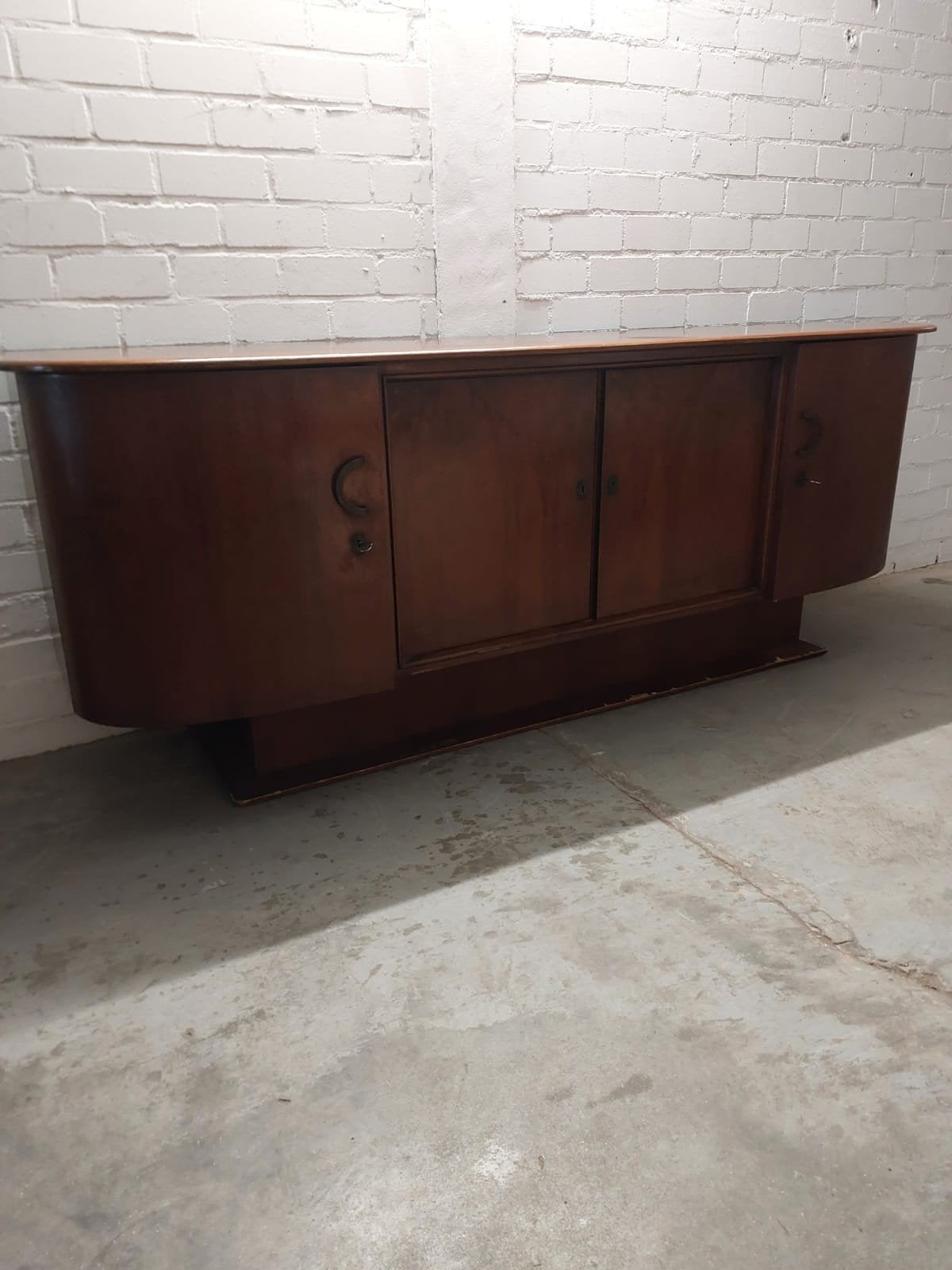 Vintage Sideboard Dressoir - Jaren '50 Stijl OPKNAPPER, Verzamelen, Retro, Ophalen, Huis en Inrichting