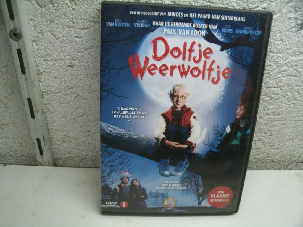 dvd 252k dolfje weerwolfje, Alle leeftijden, Ophalen of Verzenden, Zo goed als nieuw