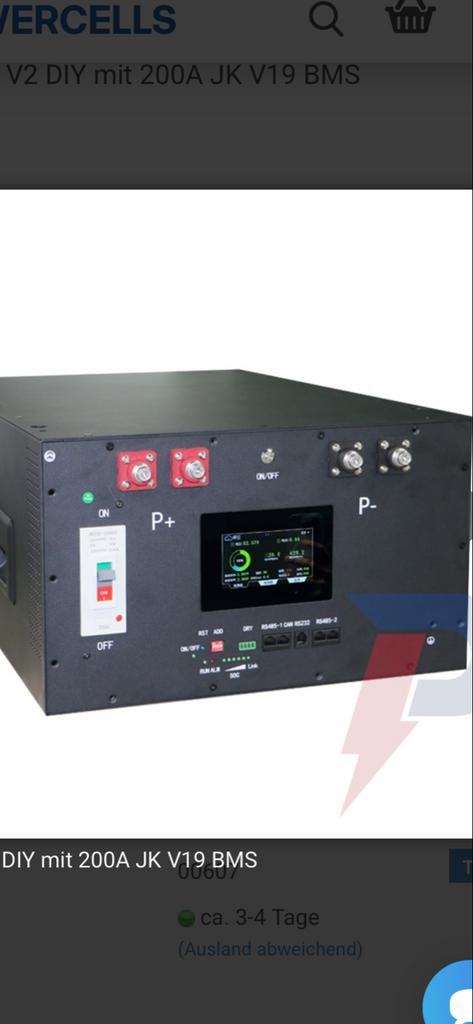 Yixiang v3 (nieuwste versie) Thuisbatterij LiFePO4 - Nieuw, Ophalen, Nieuw