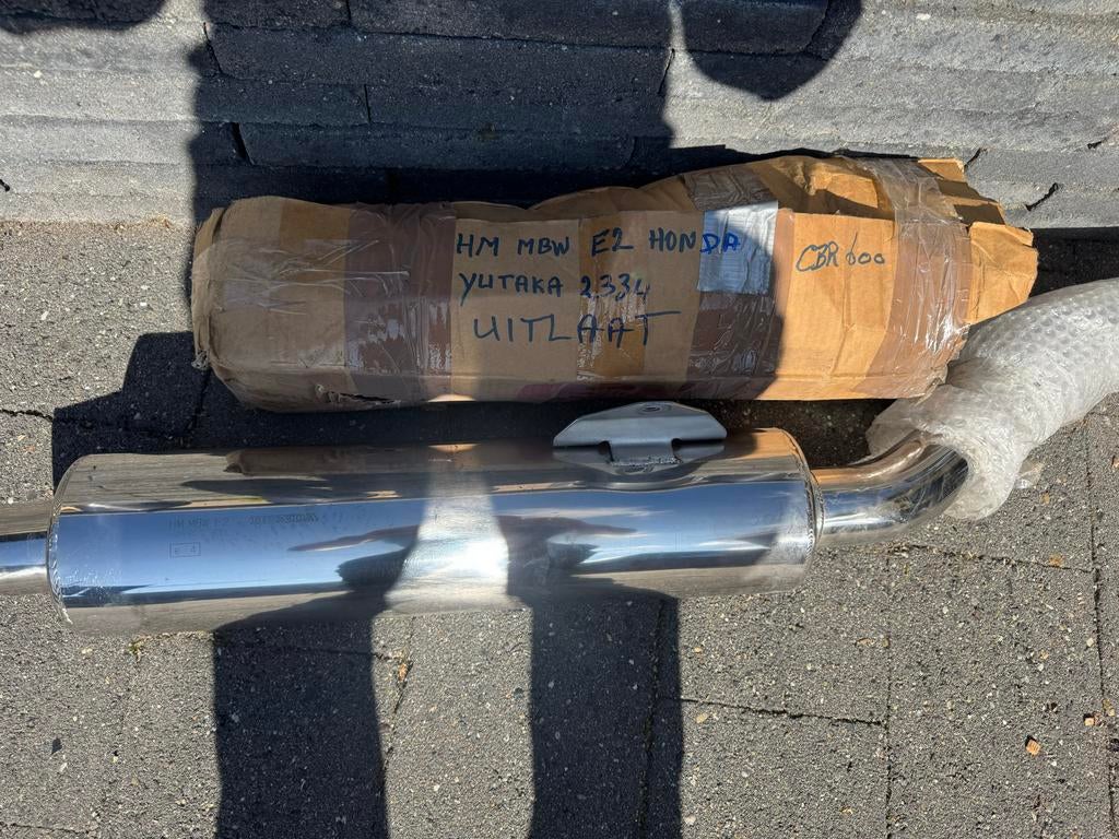 Honda CBR 600 Uitlaat - Nieuwstaat, Motoren, Onderdelen | Honda, Ophalen, Nieuw