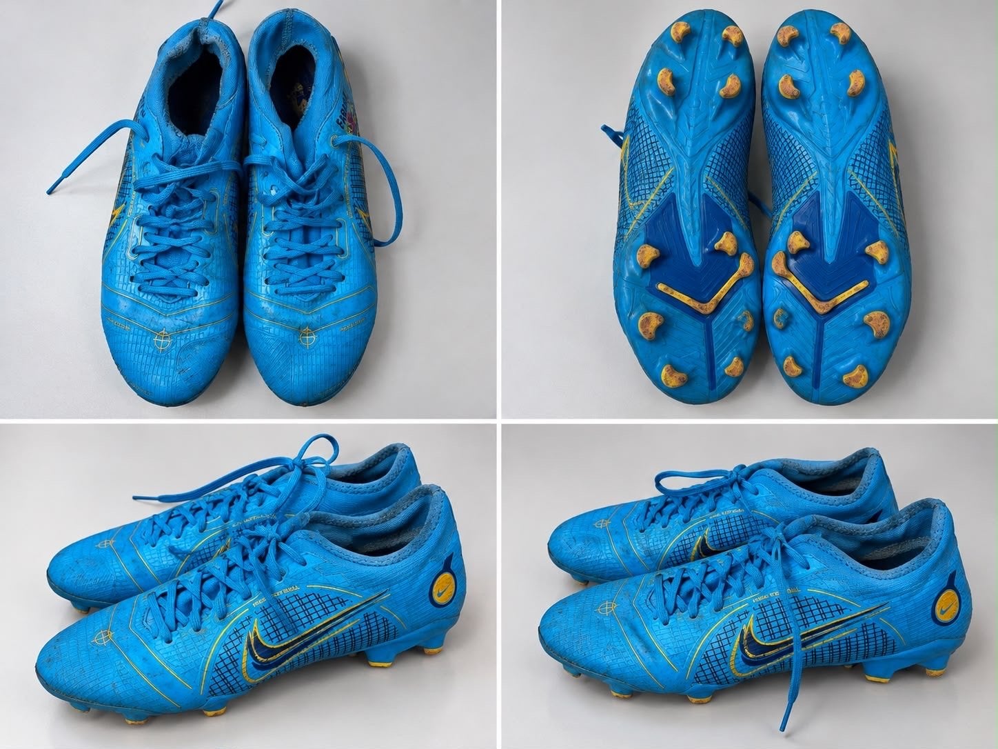 Blauwe Nike voetbalschoenen - Maat 39, Ophalen of Verzenden, Zo goed als nieuw, Schoenen