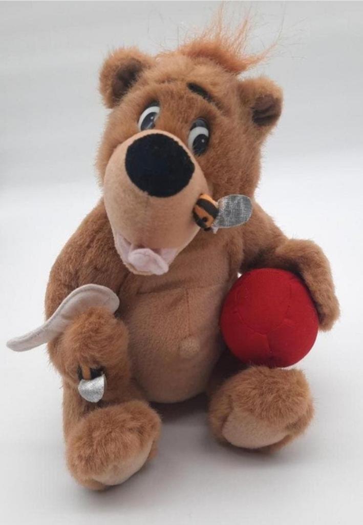 Honing knuffel beer Nicotoy ca. 28cm hoog, Kinderen en Baby's, Speelgoed | Knuffels en Pluche, Ophalen of Verzenden, Zo goed als nieuw