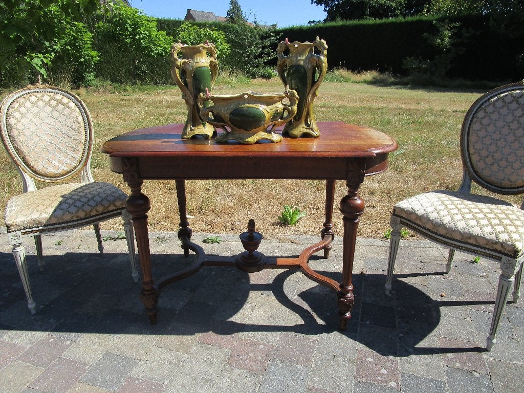 tafeltje met 2 stoelen Louis XVI stijl, Ophalen