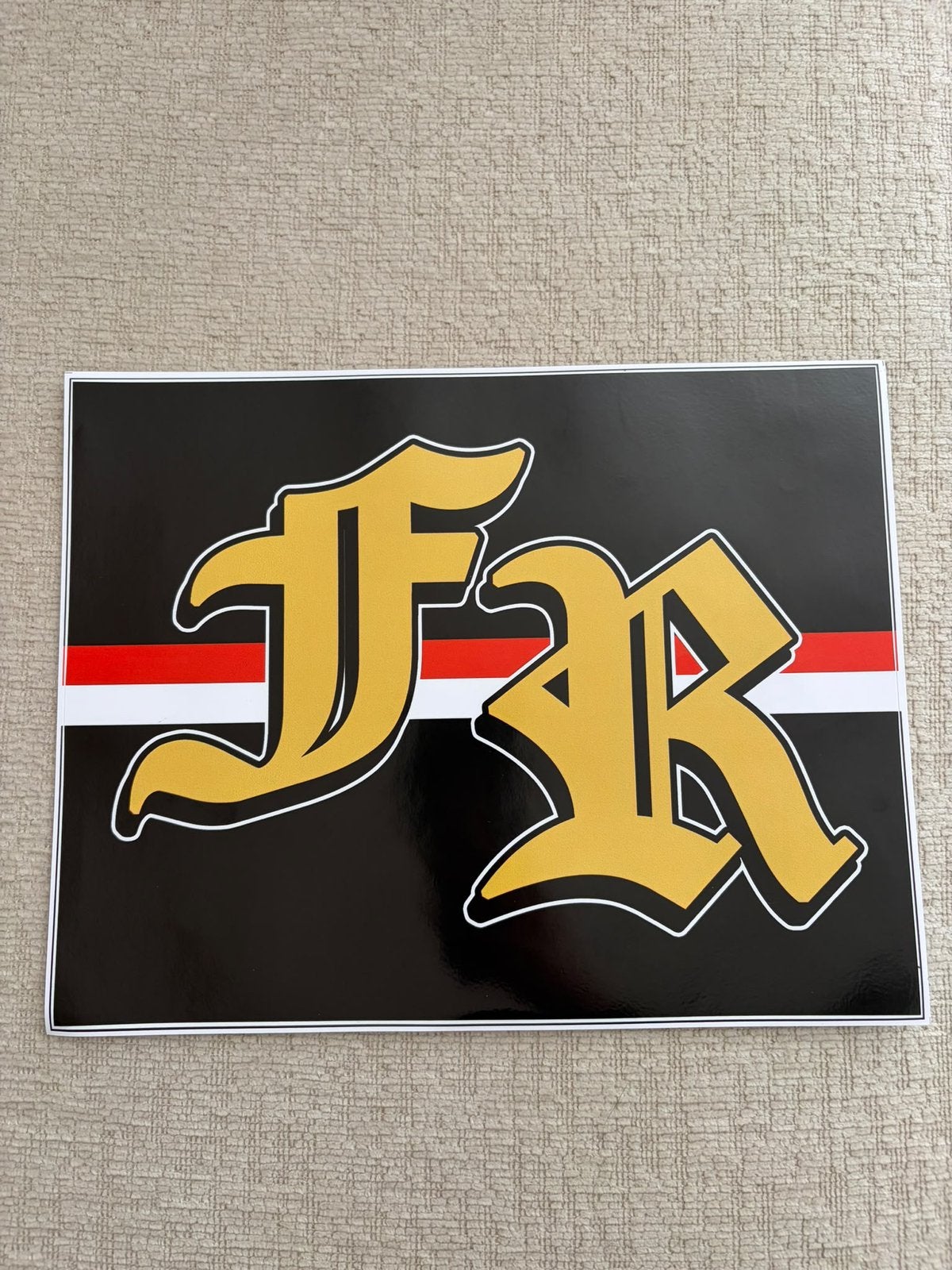 Feyenoord sticker a4, Ophalen of Verzenden, Zo goed als nieuw, Sport