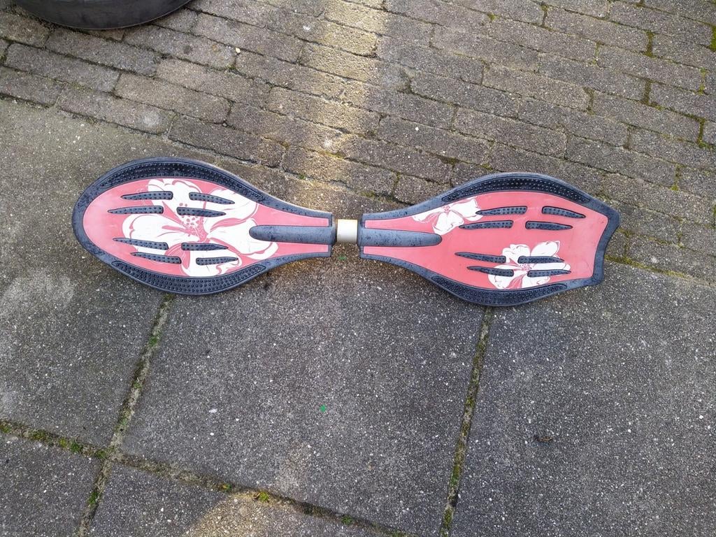 waveboard rood / zwart, Ophalen of Verzenden, Gebruikt