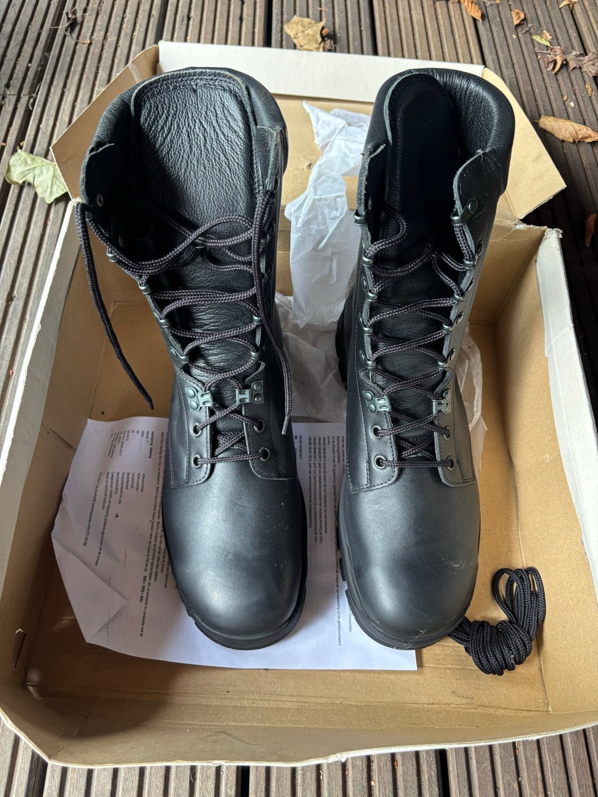 Neskrid veiligheidsschoenen / werklaarzen S3 – maat 46, Zwart, Nieuw, Ophalen of Verzenden, Werkschoenen