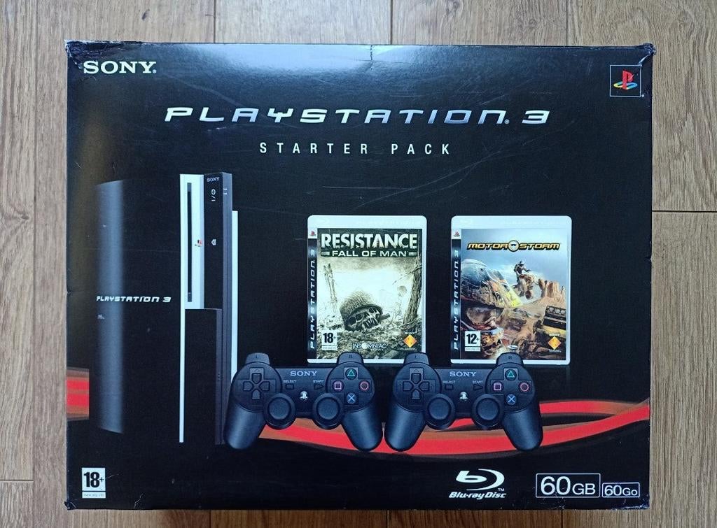 Backwards compatible PS3 60gb Launch Edition in doos, Spelcomputers en Games, Spelcomputers | Sony PlayStation 3, Phat, Ophalen of Verzenden
