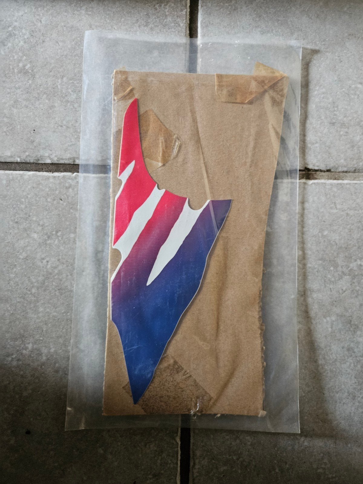 Honda nsr 50 sticker nos 64231-GE2-R00ZA, Ophalen of Verzenden, Nieuw, Kap, Overige merken