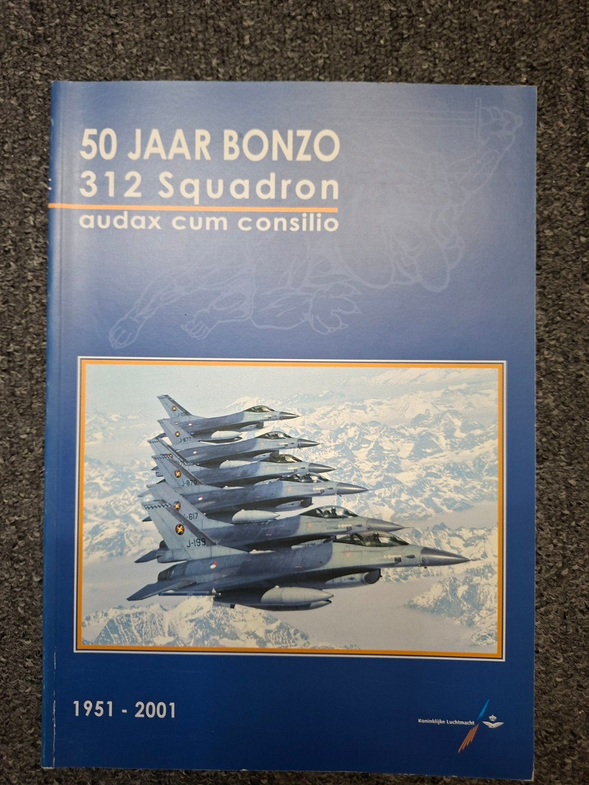 50 Jaar Bonzo 312 Squadron - Koninklijke Luchtmacht, Ophalen of Verzenden, Zo goed als nieuw
