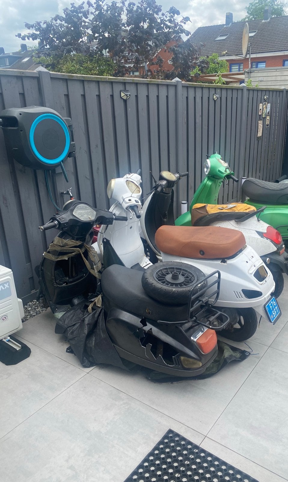 Partij opknap/sloop scooters, Fietsen en Brommers, Snorfietsen en Snorscooters, Zo goed als nieuw, Overige merken, Benzine, Ophalen of Verzenden