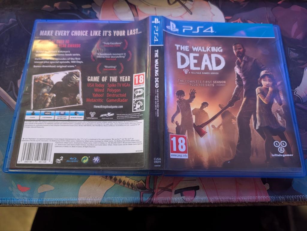The Walking Dead: The Complete First Season PS4, Spelcomputers en Games, Avontuur en Actie, Vanaf 18 jaar, 1 speler, Ophalen of Verzenden