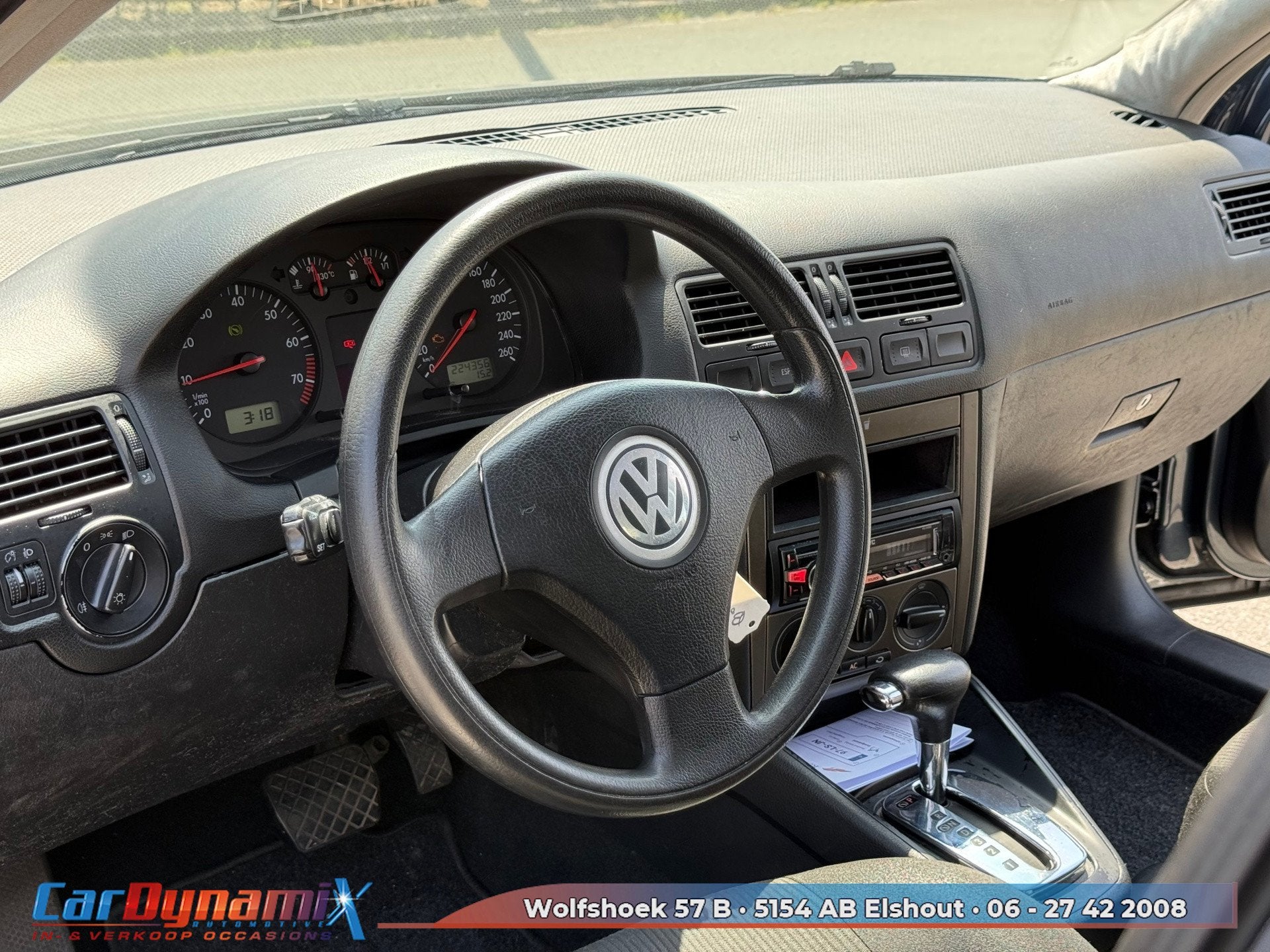 Volkswagen Bora 1.6 | Automaat | Nwe APK | 1e Eigenaar | Air, Stof, Gebruikt, Bora, 4 cilinders