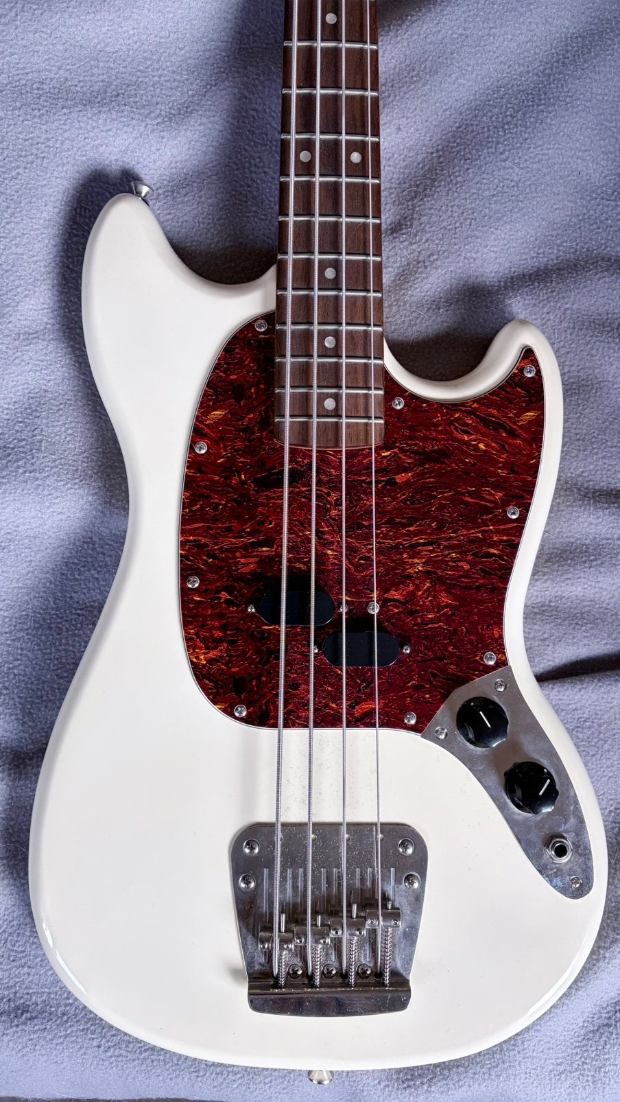 Squier CV 60s Mustang Bass, Ophalen, Zo goed als nieuw