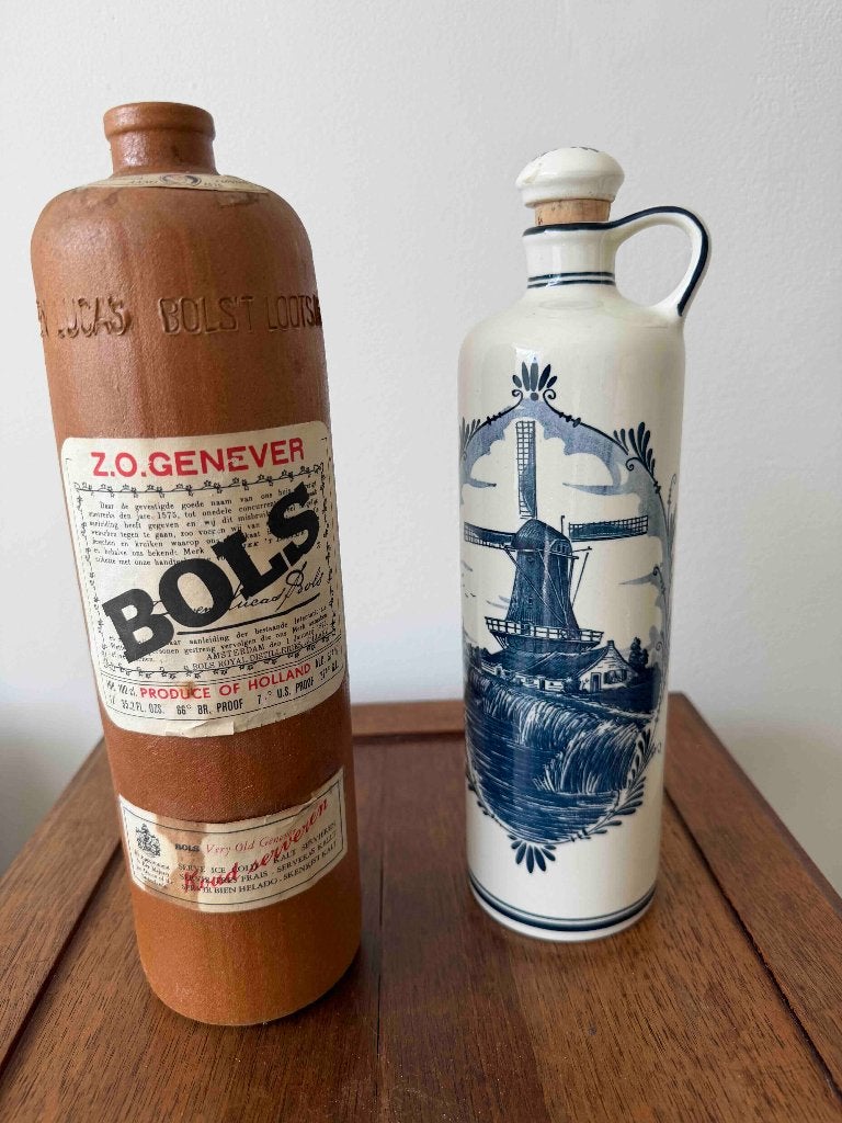 Bols kruik en delfsblauw fles, Ophalen of Verzenden
