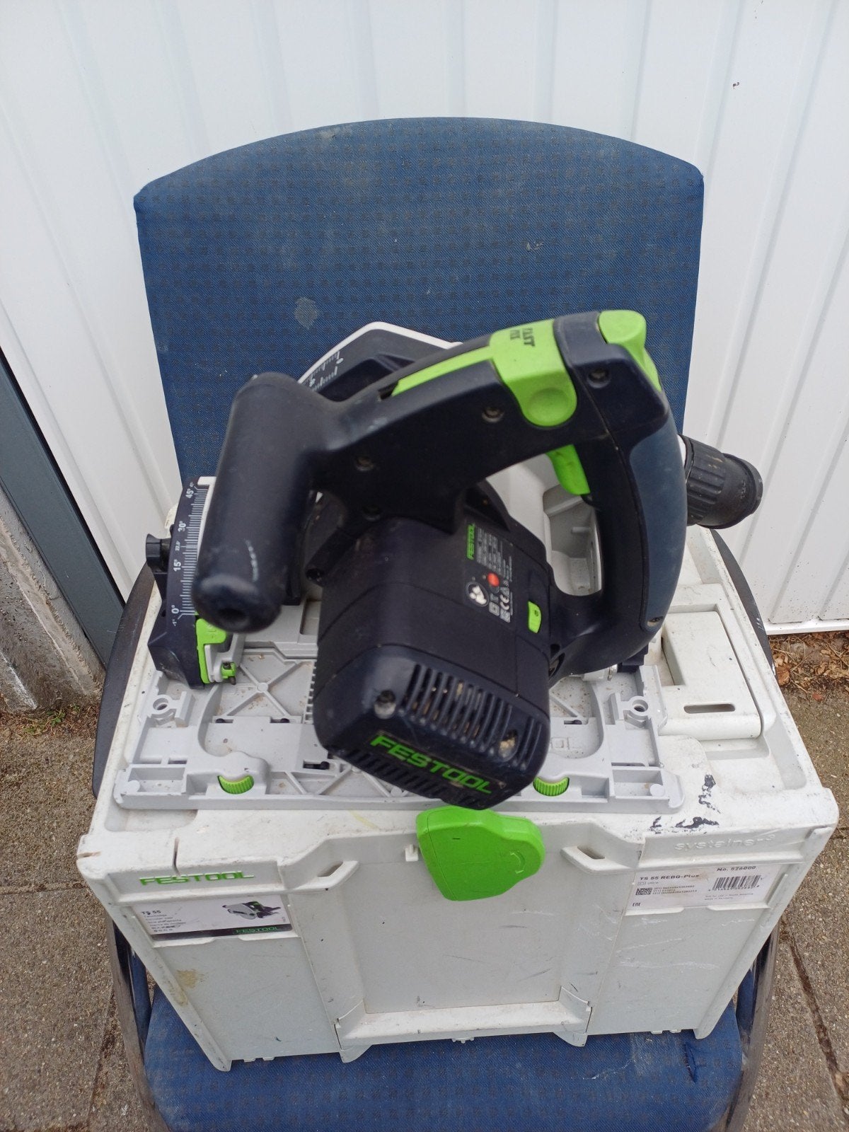 Festool TS 55 REBQ invalzaag met systainer, Ophalen of Verzenden
