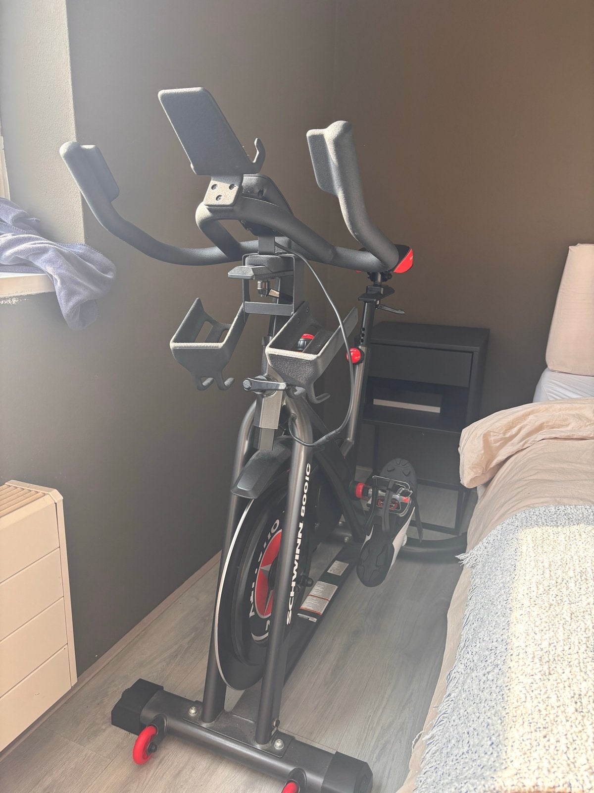 Schwinn 800IC Indoor Cycle, Ophalen, Gebruikt, Spinningfiets, Metaal