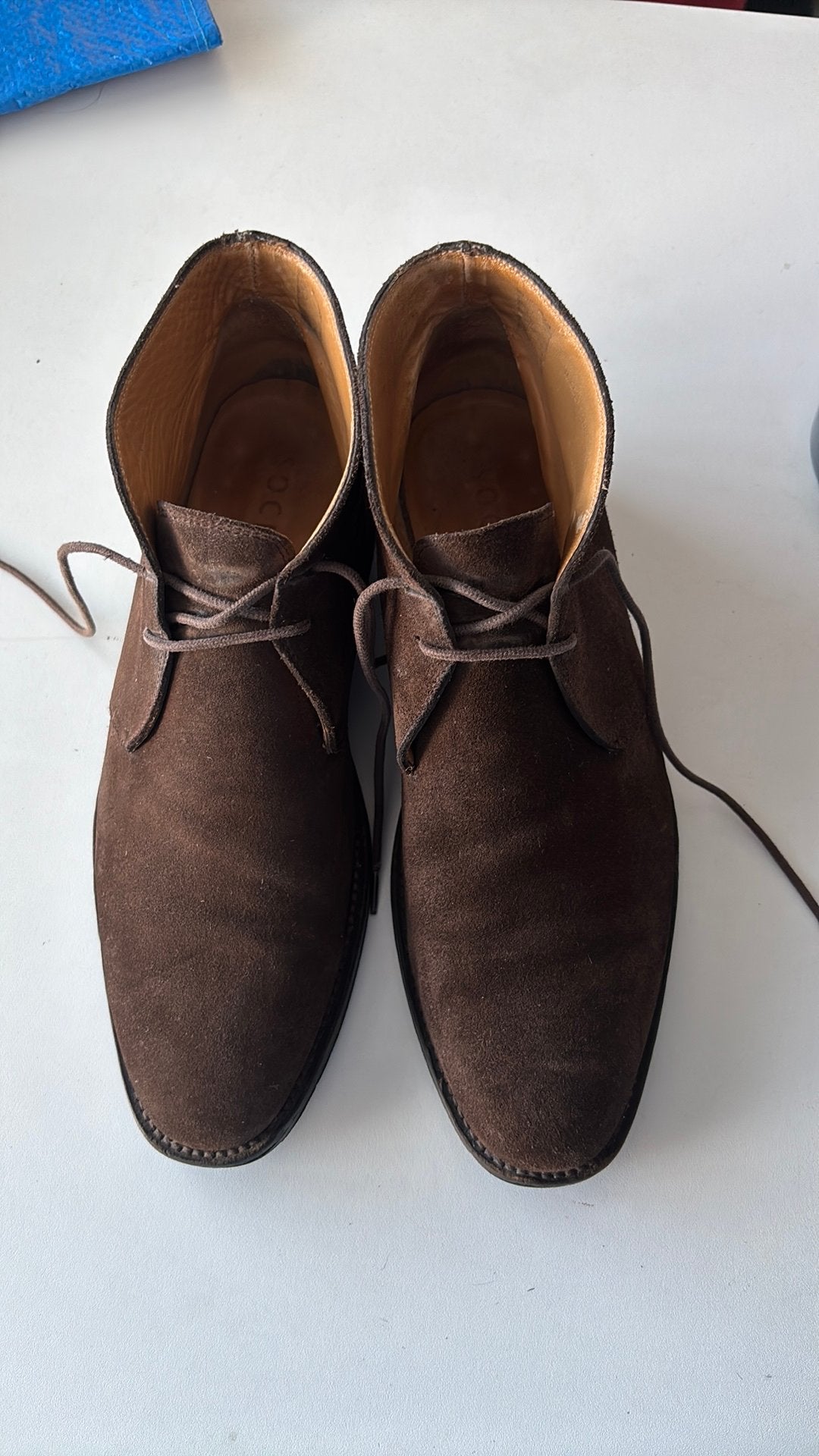 SOC13TY suede schoenen maat 42, Ophalen of Verzenden, Zo goed als nieuw, Bruin