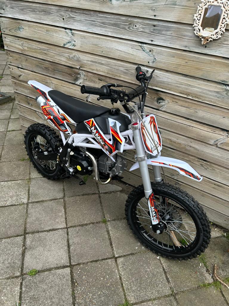 MMX Pitbike - een keer gereden, Ophalen, Zo goed als nieuw, Schijfrem, Pitbike