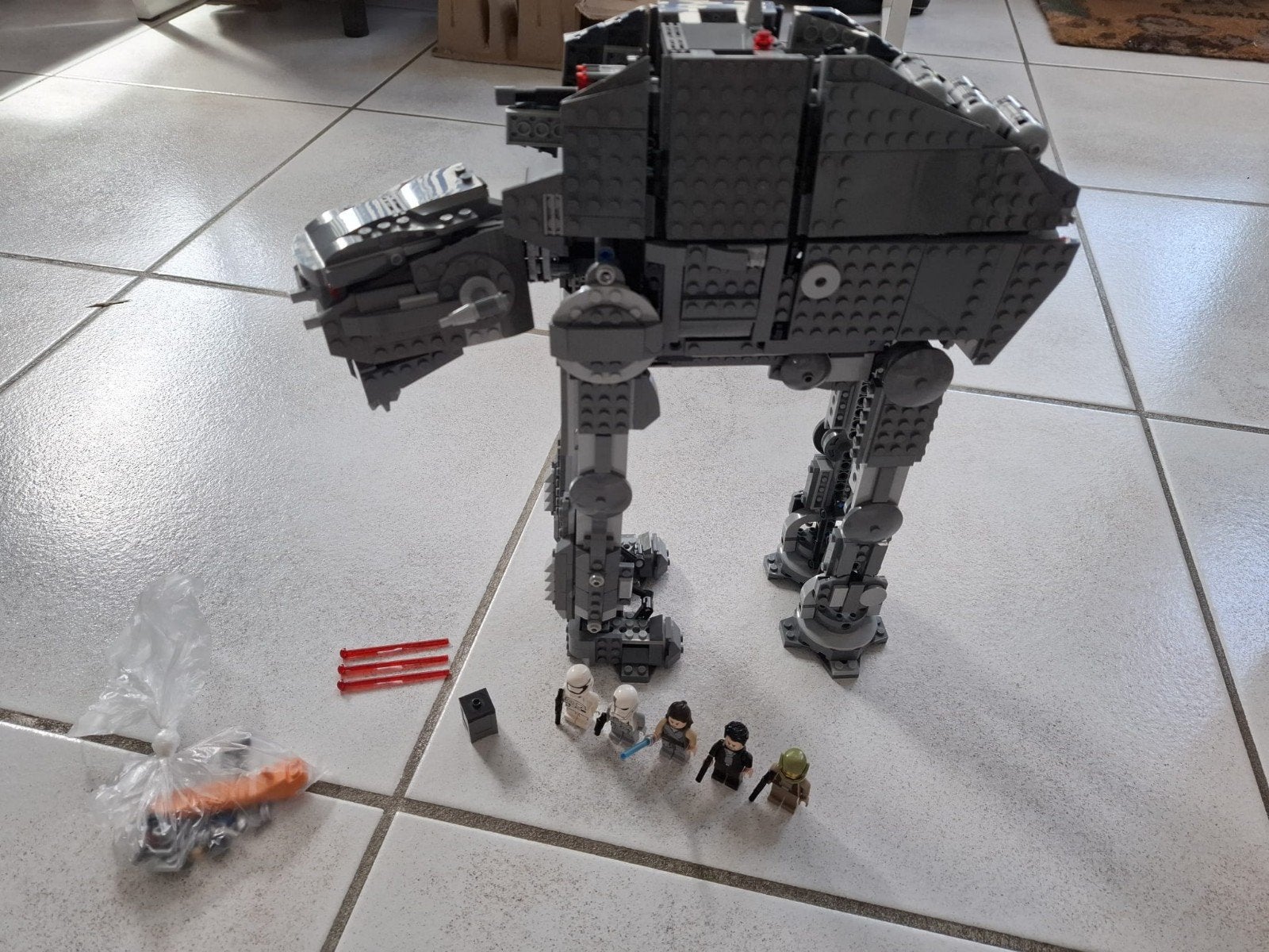 LEGO Star Wars 75189 First Order Heavy Assault Walker, Star Wars, Lego, Ophalen of Verzenden, Zo goed als nieuw