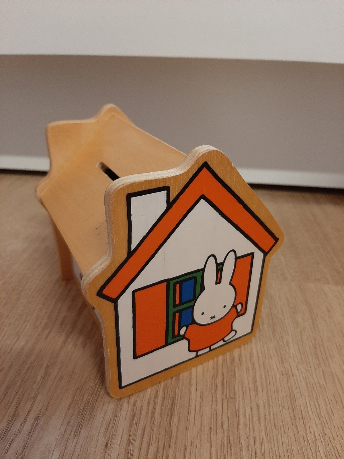 Nijntje houten huis spaarpot 12 cm, Ophalen of Verzenden