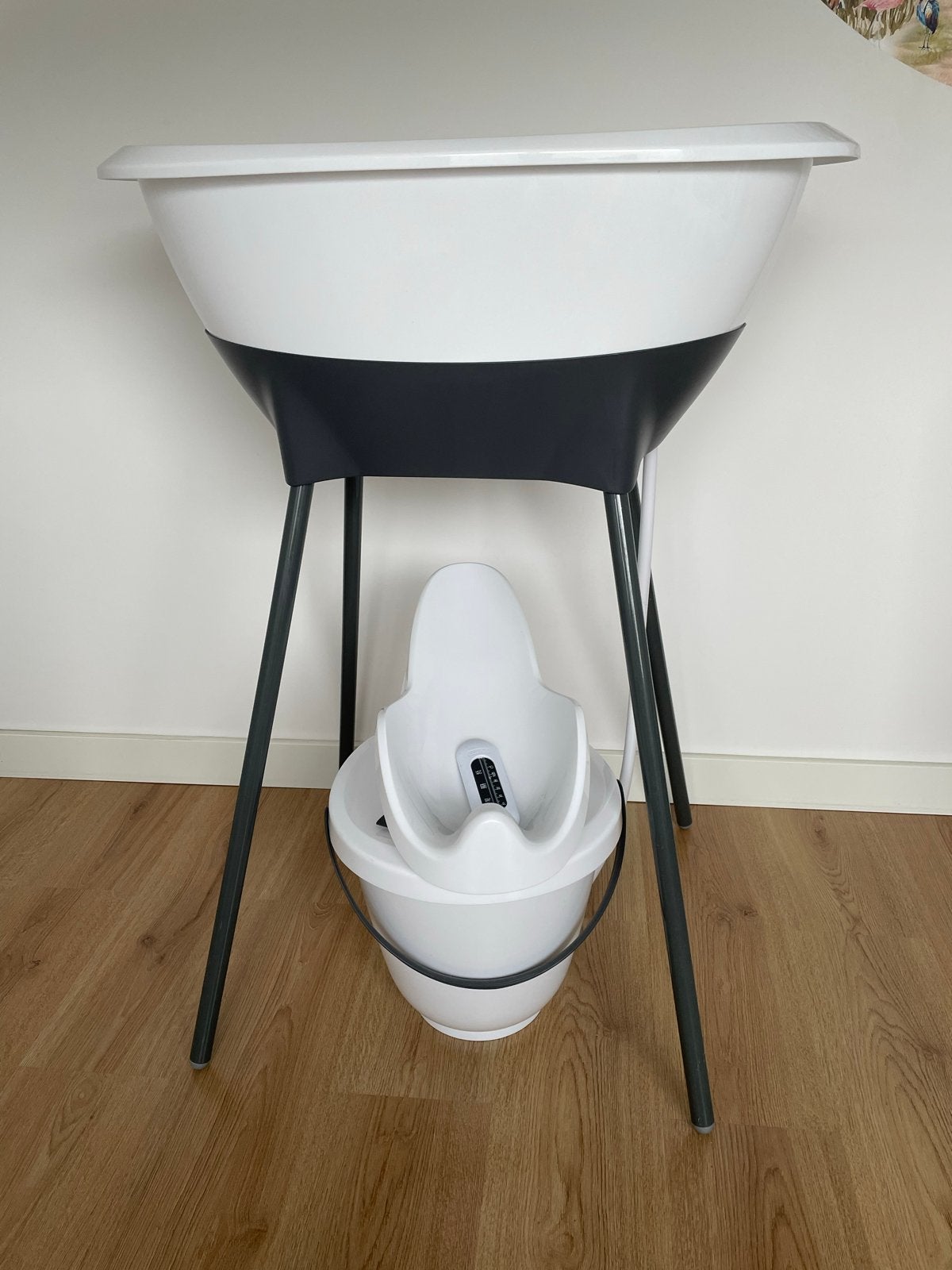 Luma baby badset met luieremmer en accessoires, Kinderen en Baby's, Ophalen, Zo goed als nieuw, Badje, Overige merken