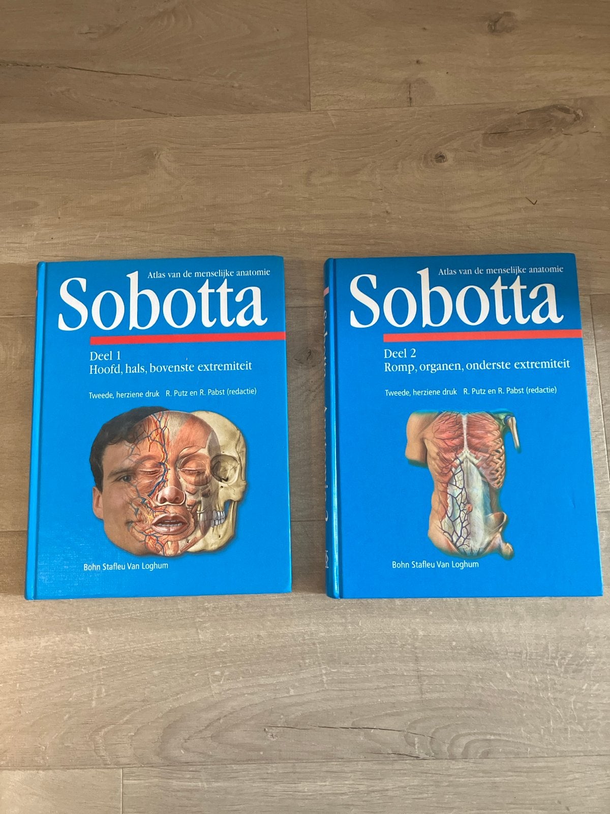 Sobotta Atlas van de menselijke anatomie - Delen 1 & 2, Ophalen of Verzenden, Beta, Zo goed als nieuw, WO