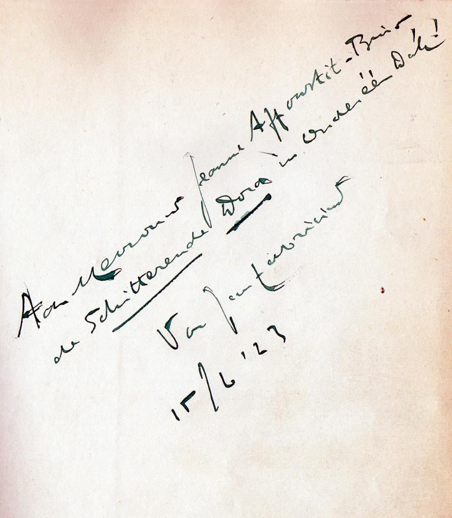 Jan Fabricius en zijne werken (Gesig. 1923), Ophalen of Verzenden