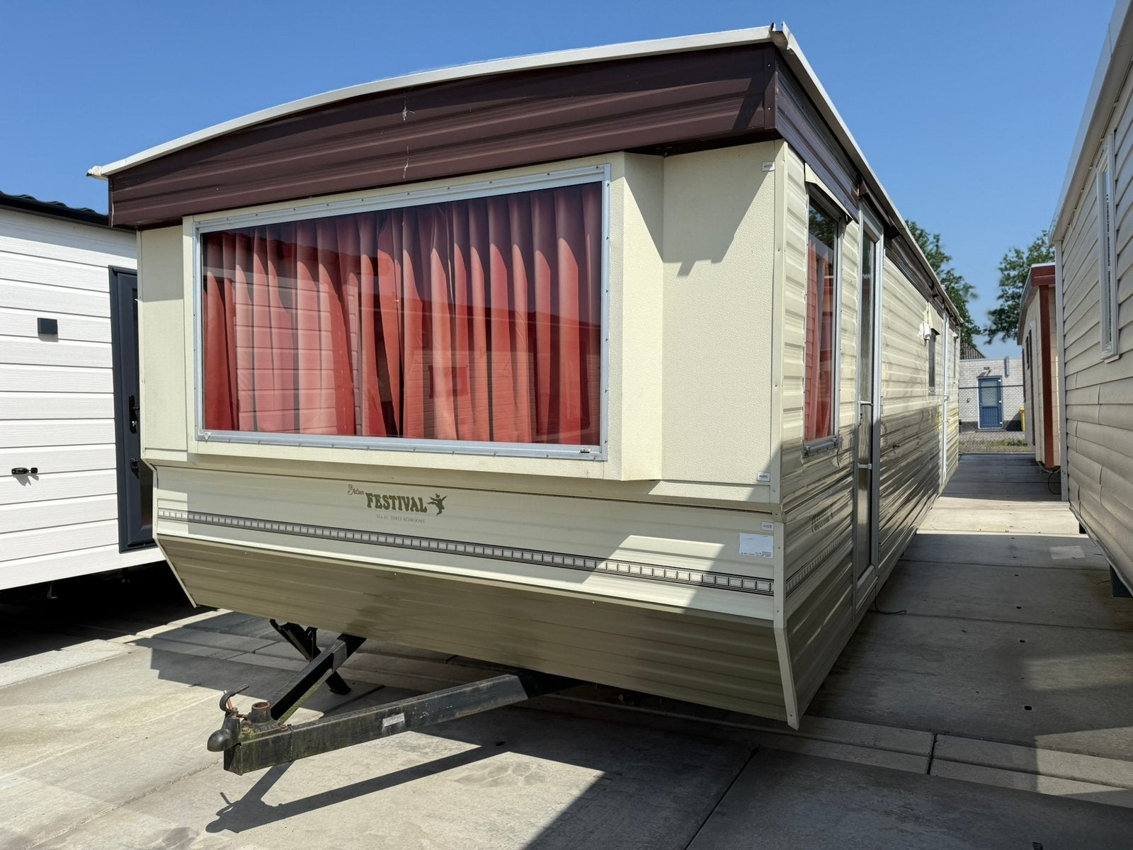 Stacaravan te koop 10.50 x 3.10, Caravans en Kamperen
