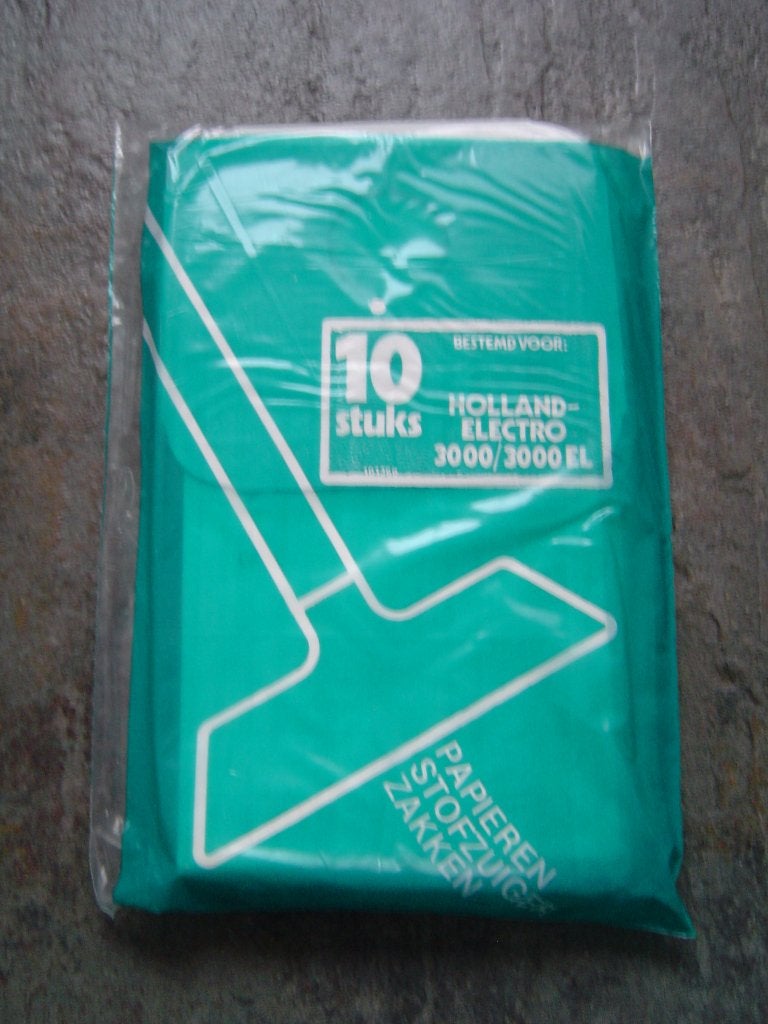 Holland-Electro 3000/3000 EL papieren stofzuigerzakken, Witgoed en Apparatuur, Stofzuigers, Stofzak, Overige merken, Overige typen