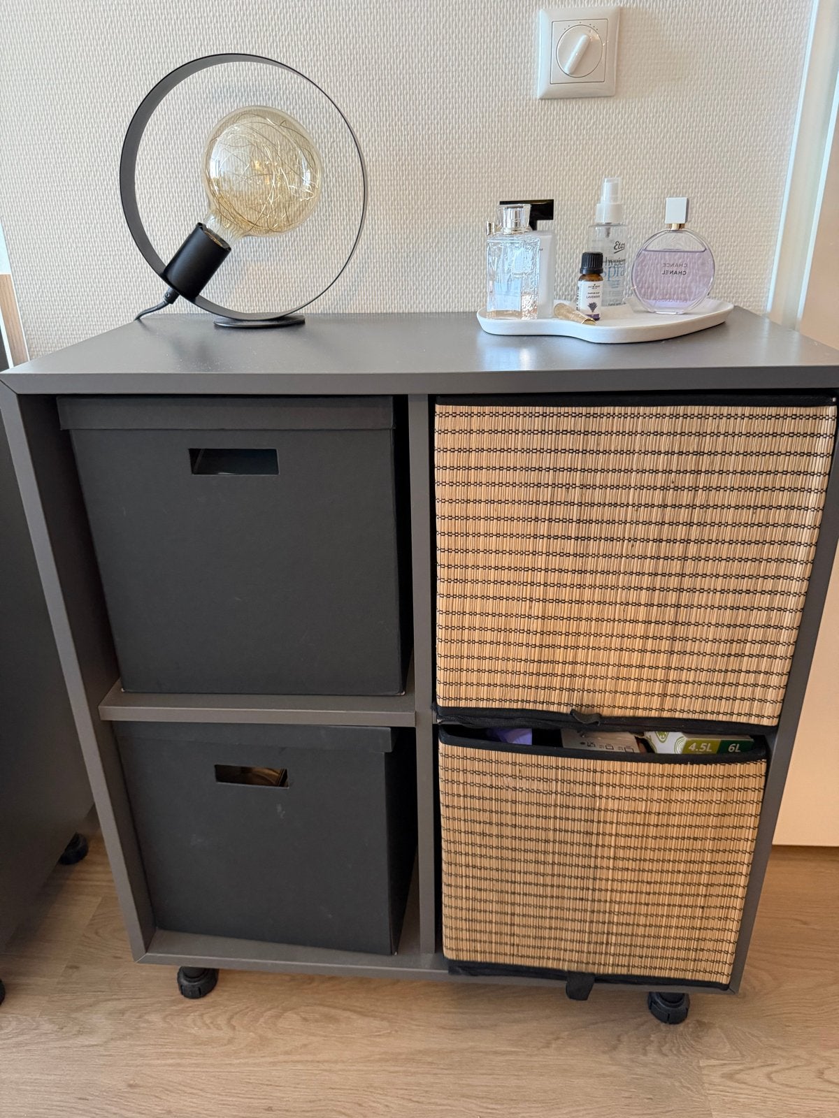 IKEA EKET kast met 4 lades en manden, Huis en Inrichting, Kasten | Overige, Ophalen, Gebruikt