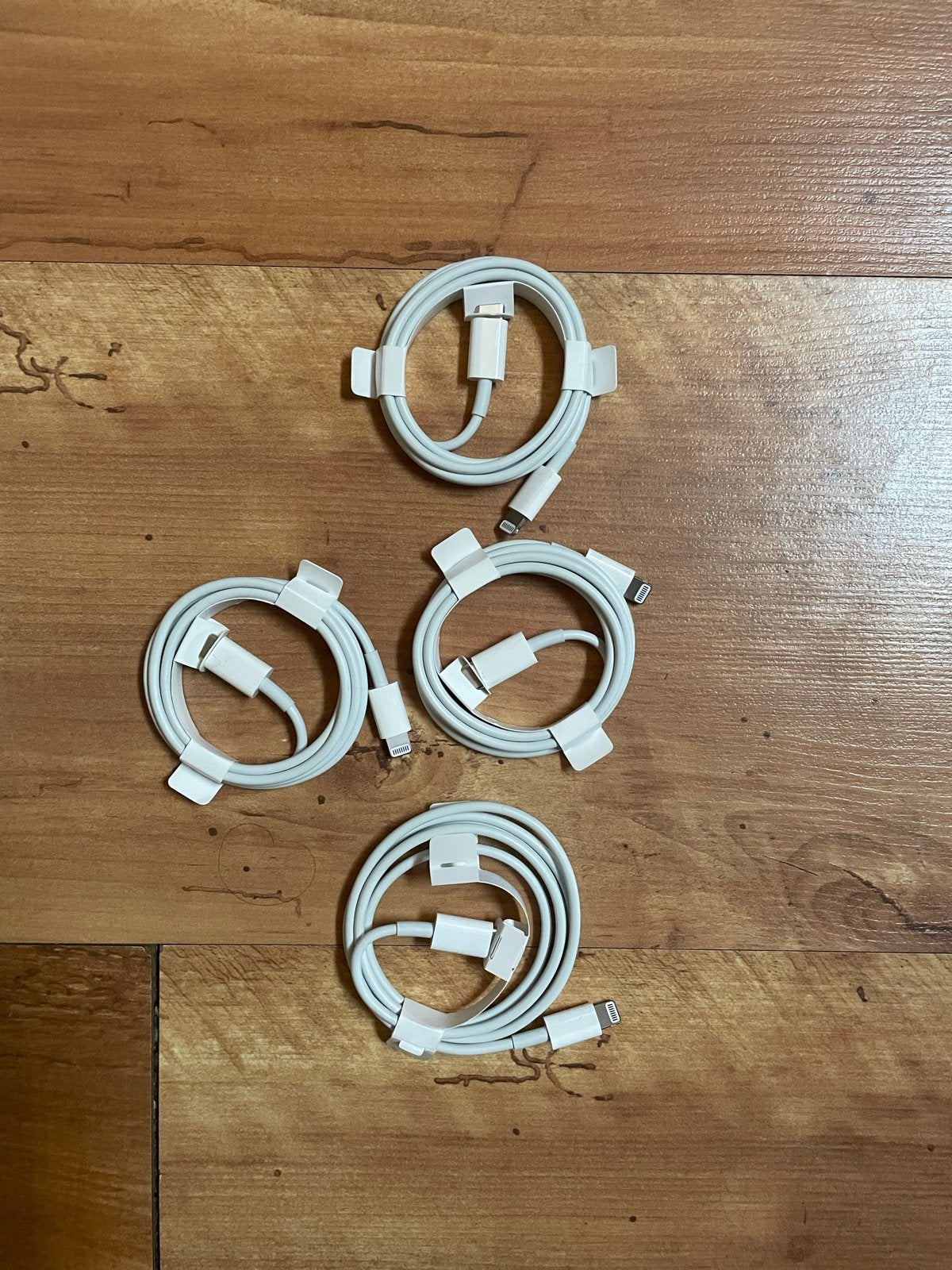 4x Originele Apple USB-C naar Lightning kabel 1m, Verzenden, Nieuw, Snoer of kabel, Apple