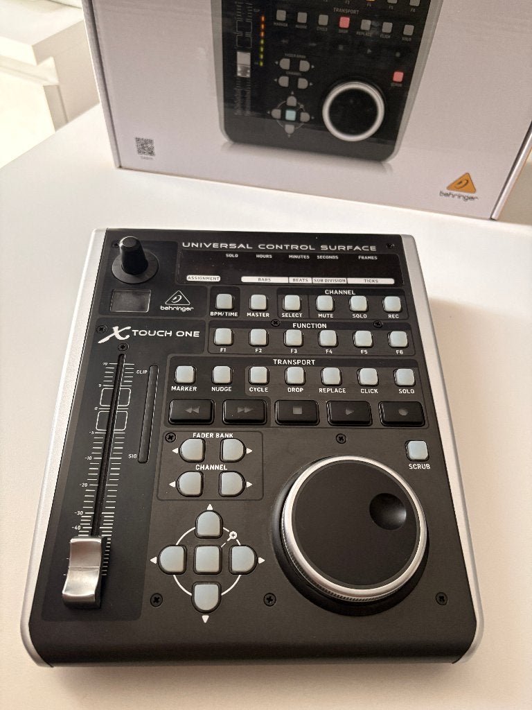 Behringer X-Touch One – perfecte staat icl. doos & overlays, Muziek en Instrumenten, Ophalen of Verzenden, Zo goed als nieuw