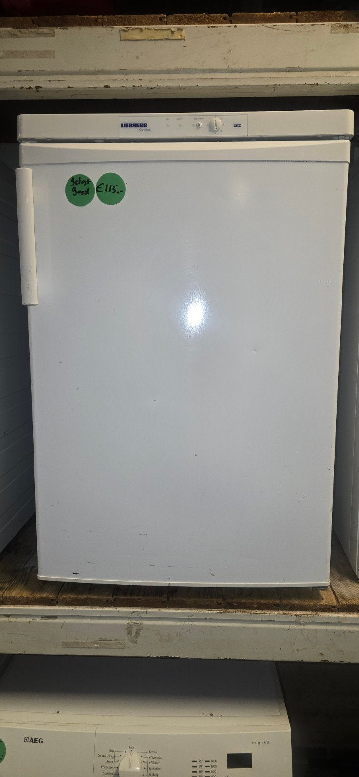 zgan Liebherr tafelmodel vriezer met garantie, Ophalen, Zo goed als nieuw, Minder dan 60 cm, Minder dan 85 cm