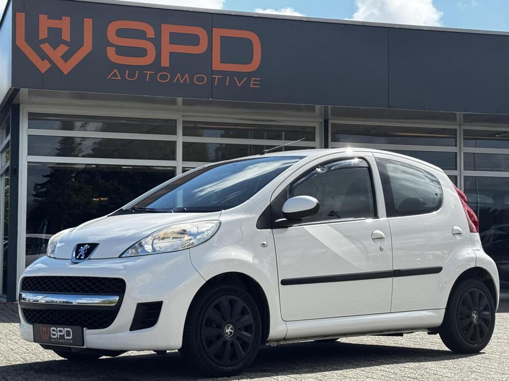 Peugeot 107 1.0-12V Urban Move|Airco|El.ramen|BT|Navi|5-drs, Auto's, Peugeot, Voorwielaandrijving, Stof, Gebruikt, Zwart