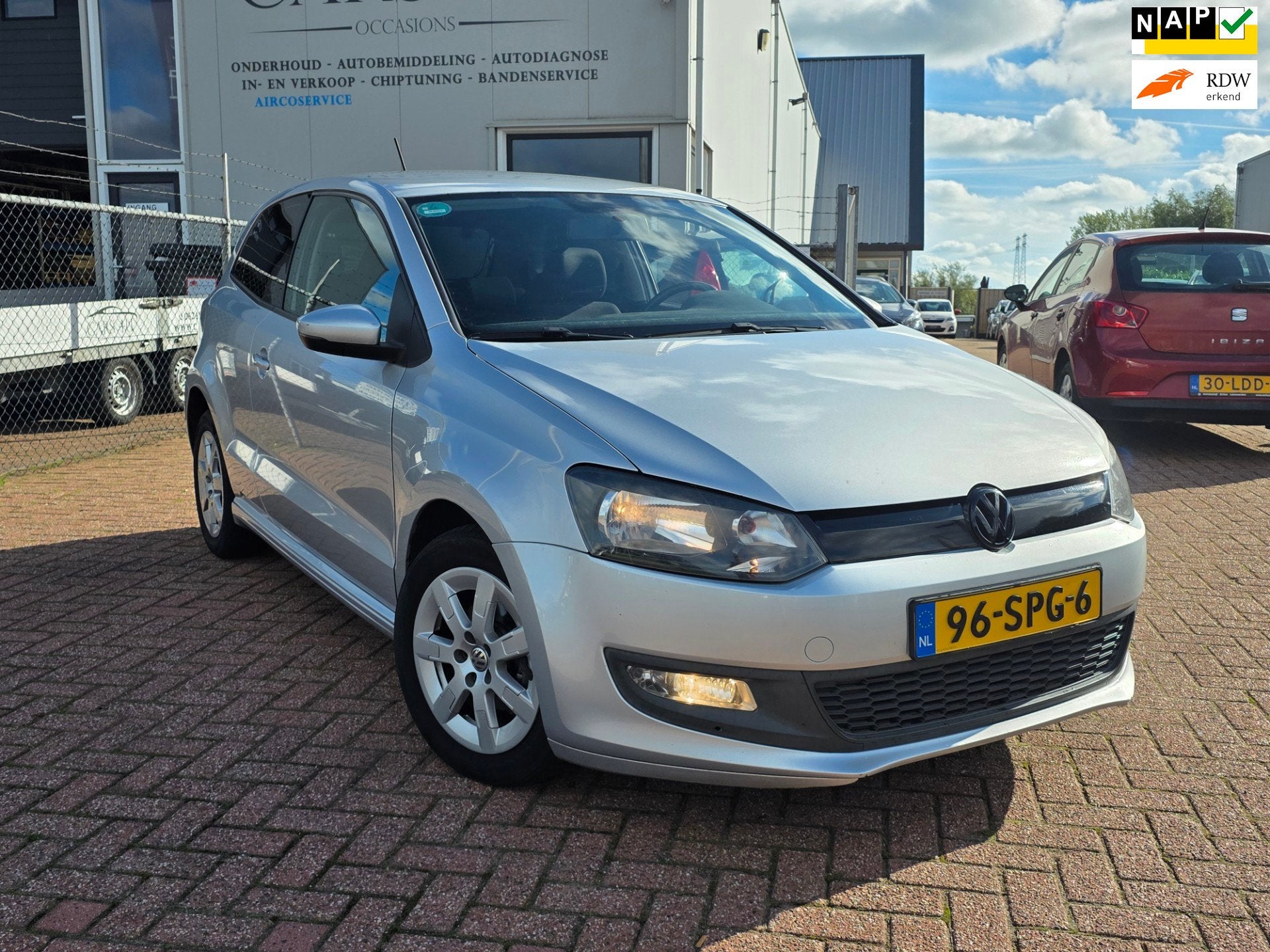 Volkswagen Polo 1.2 TDI BlueMotion Comfortline, Auto's, Voorwielaandrijving, Euro 5, Stof, Gebruikt